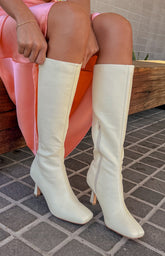 Therapy Candid Vanilla Knee High Boots