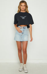 Thrills Leni Skirt Time-Worn Blue