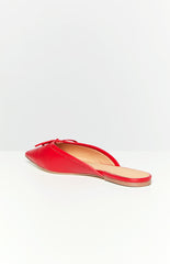 Tony Bianco Javelin Ruby Mule Flats