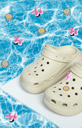 Yellow Sunflower And Pink Poodle Croc Jibbitz
