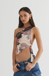 Lioness Tie Dye Smokeshow Multi Long Sleeve Top