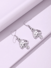 Vintage Mushroom Pendant Earrings