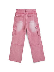 Y2K Multi Pocket Ripped Cargo Jeans