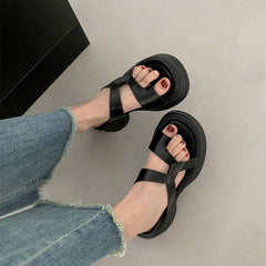 Chic Simple Twist Sandals