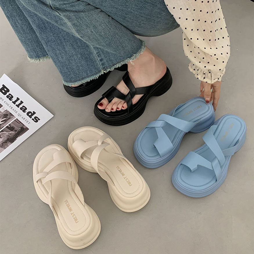 Chic Simple Twist Sandals