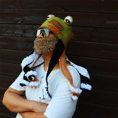 Octopus Head Knit Beanie