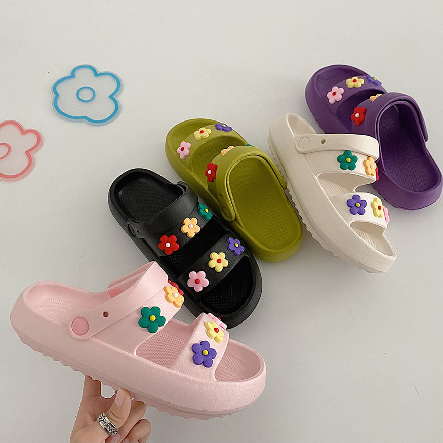 Colorful Flower Sandals