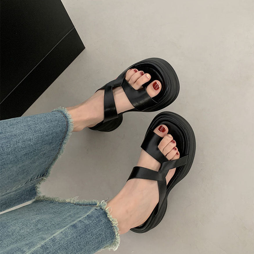 Chic Simple Twist Sandals