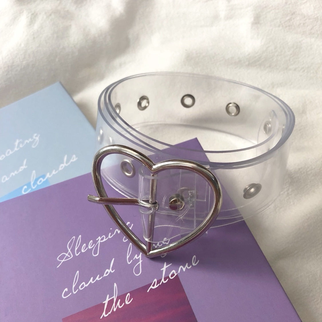 Transparent Heart Mood Belt