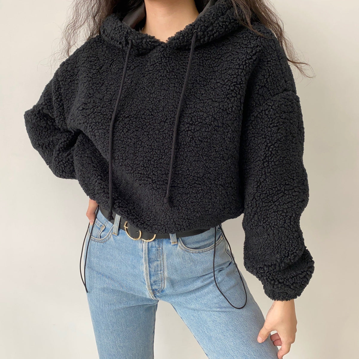 Lambswool Drawstring Pullover