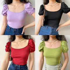 Italian Bubble Sleeve Top