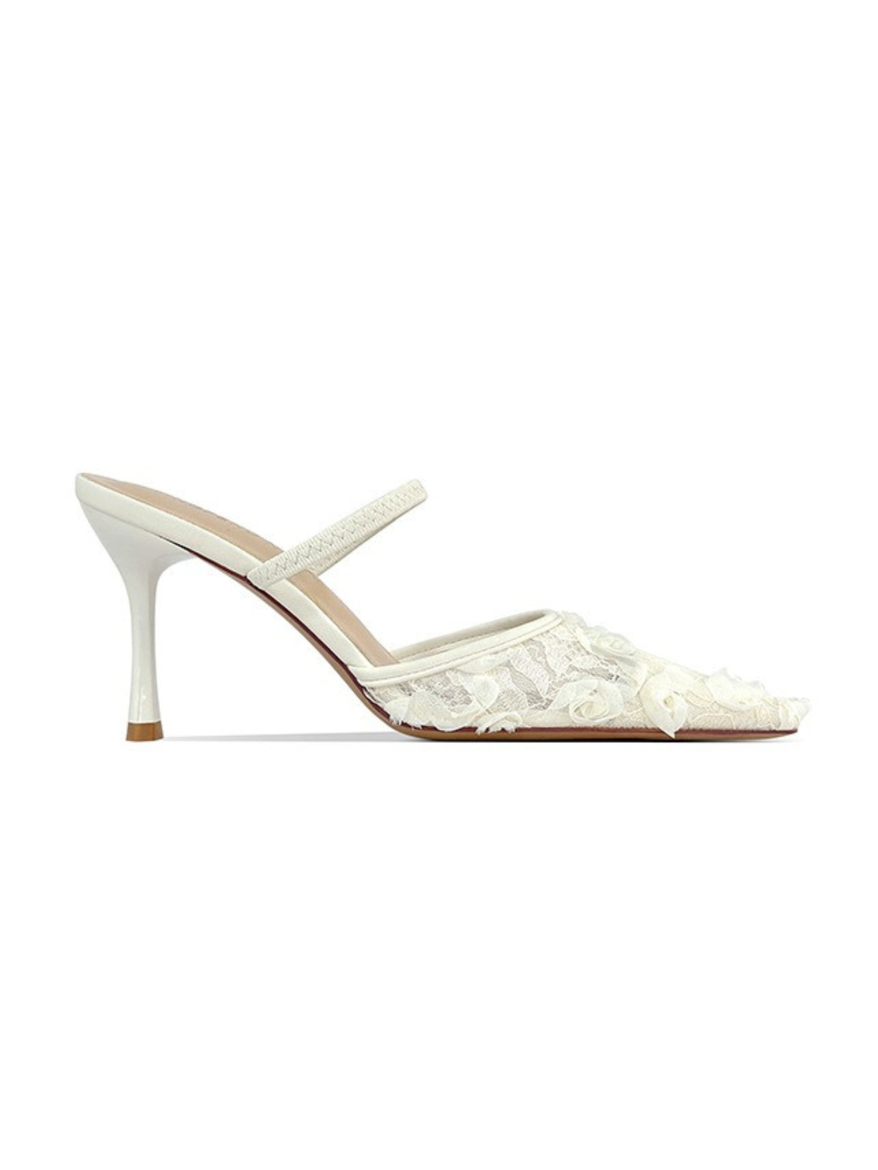 Tyla Embroidered Lace Stiletto