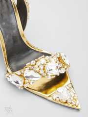 Gianella Crystal Embellished Heels