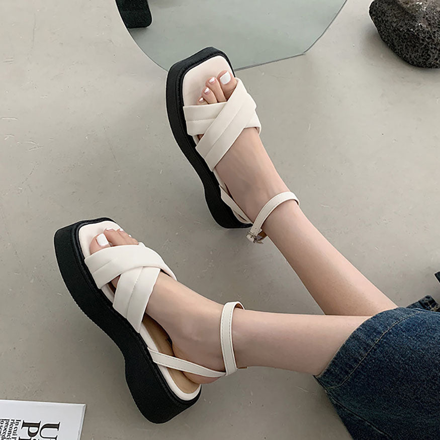 Vintage Cross Sandals