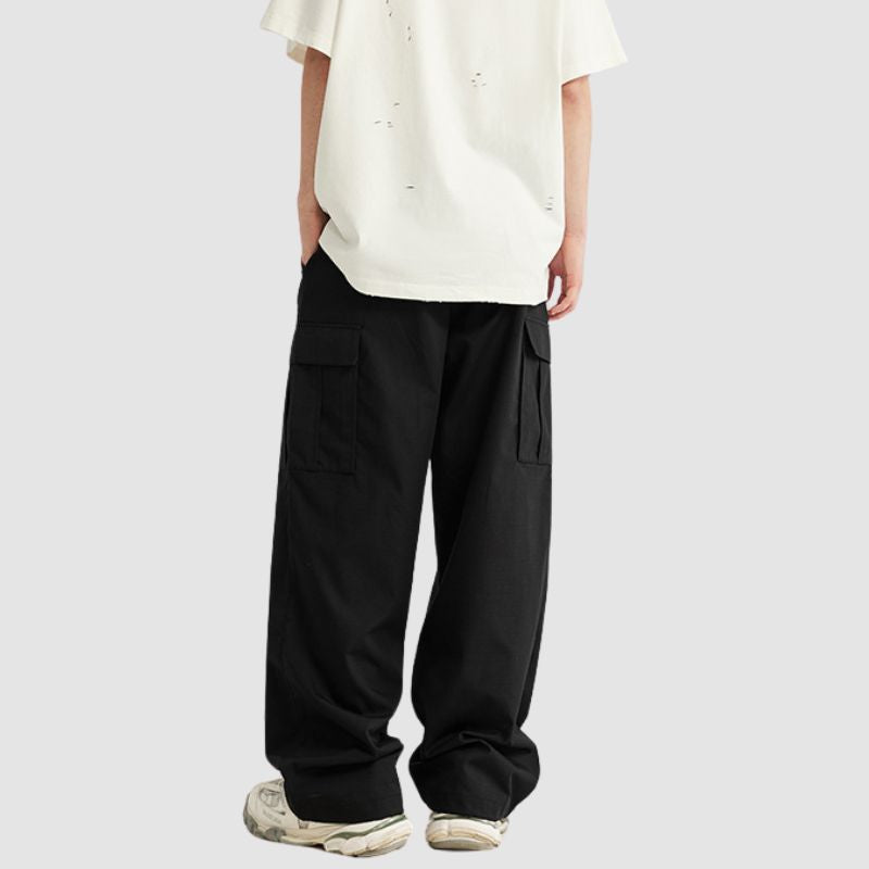 Casual Loose Multi Pocket Patch Cargo Pants