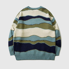 Japanese Vintage Striped Sweater