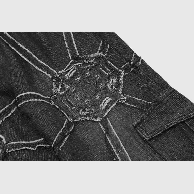 Heavy Weight Spiderweb Jeans