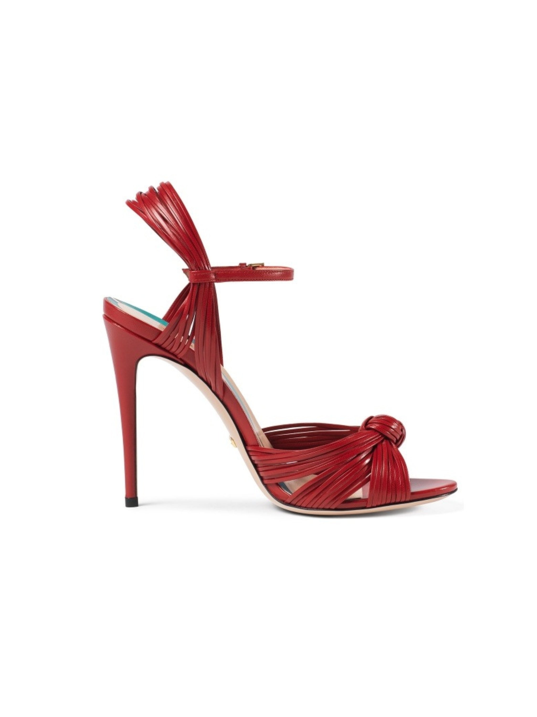 Indiana Metallic High Heel Sandals