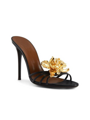 Liesel Flower Heel Mules