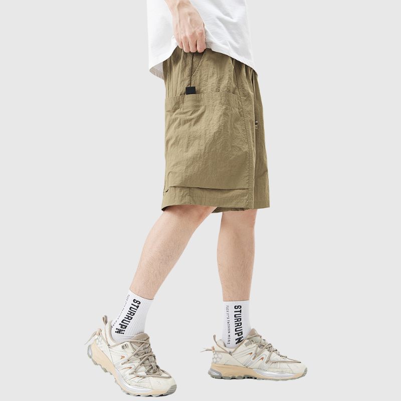 Comfy Solid Cargo Shorts