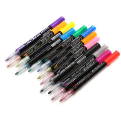 12 Colors Outline Marker