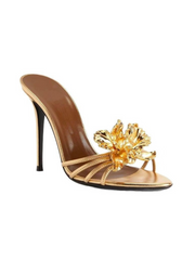Liesel Flower Heel Mules