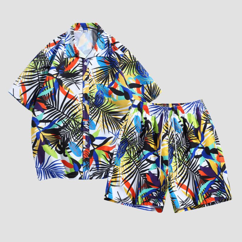 Hawaiian Summer Shirt Set