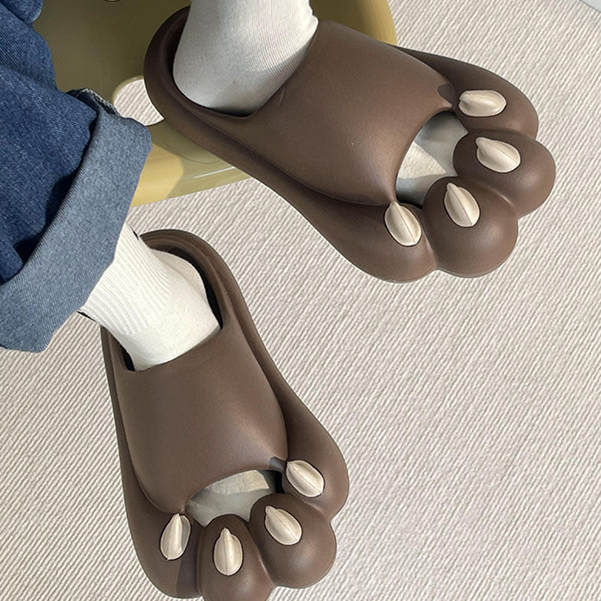 Cute Bear Claw Shape Slides