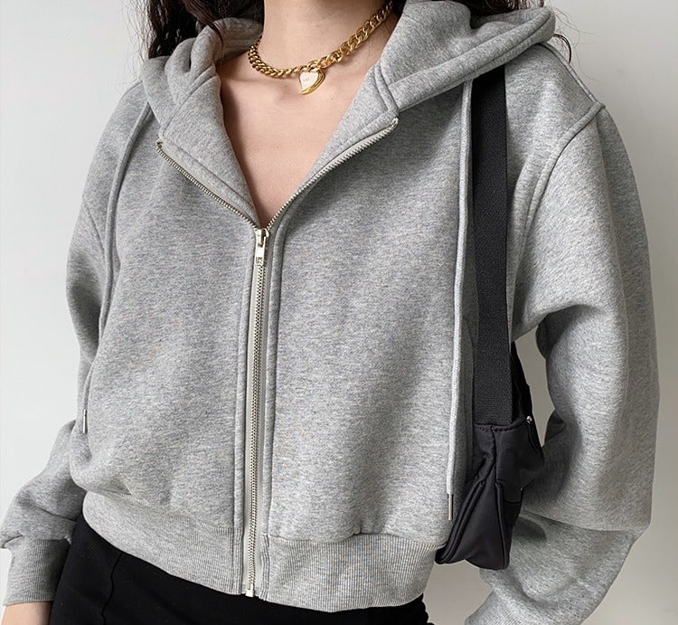 All Casual Zip Up Hoodie