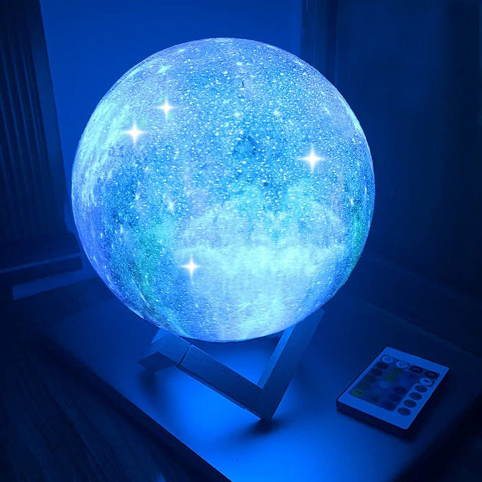 16 Colors Moon Lamp