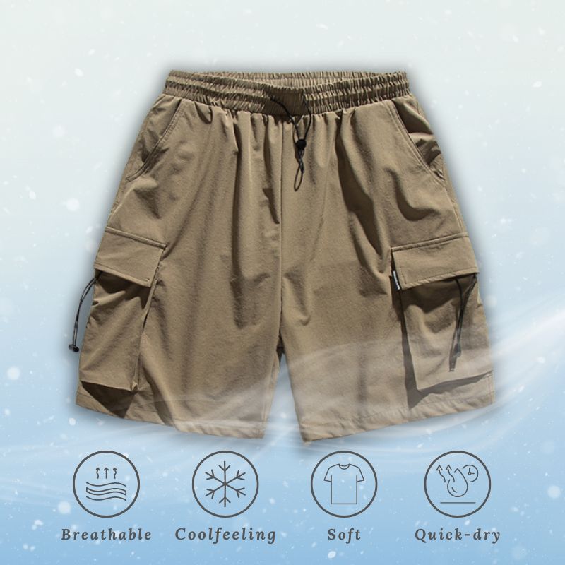 Ice Silk Cargo Shorts