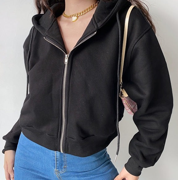 All Casual Zip Up Hoodie