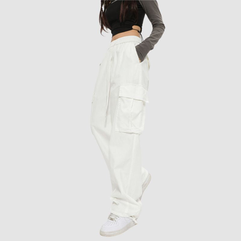 Japanese Style Side Pocket Cargo Pants