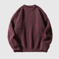 Heavy Weight Texture Knit Pullover