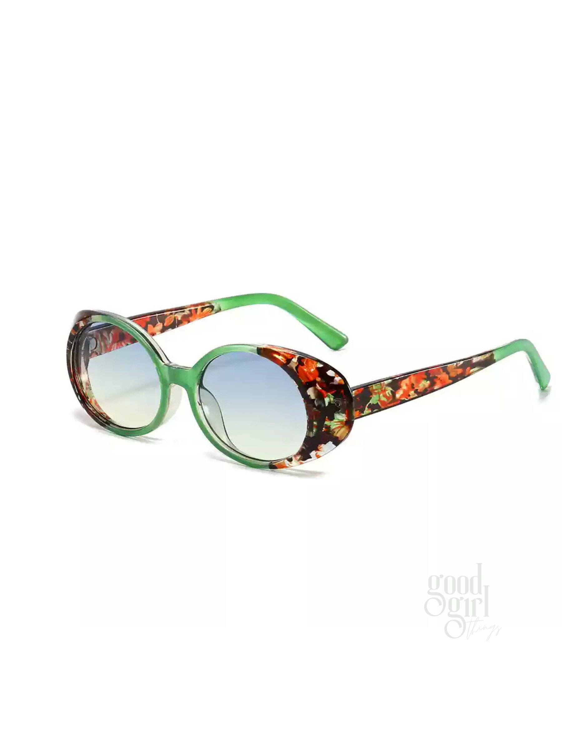 Viana Oval Sunglasses