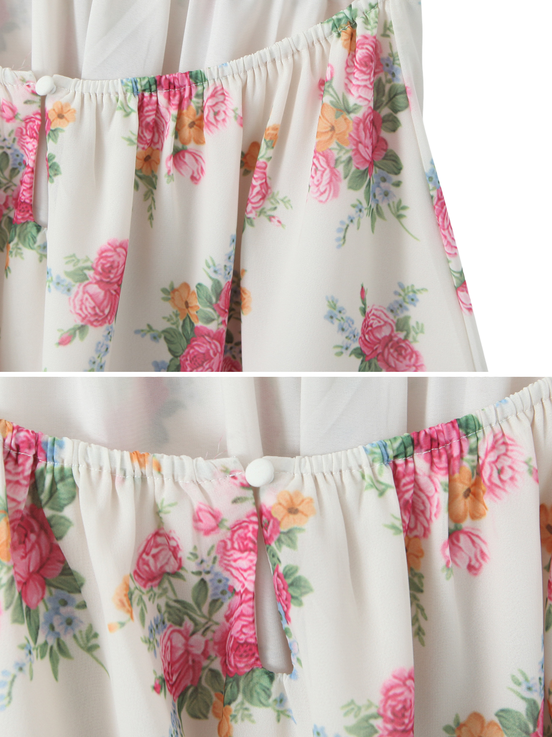 Penina Backless Floral Mini Dress
