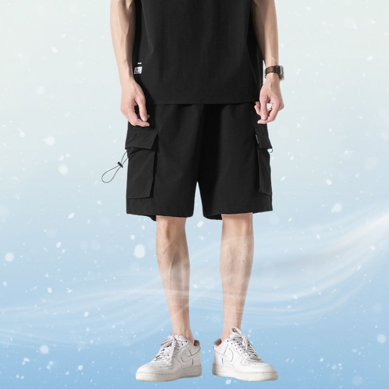 Ice Silk Cargo Shorts