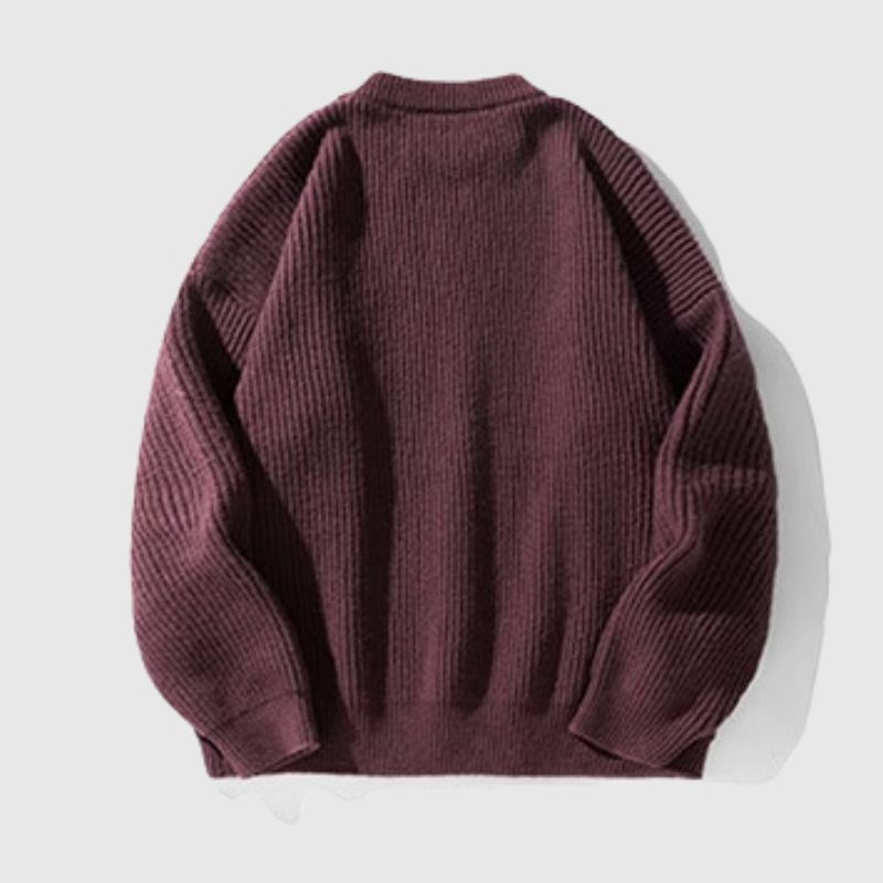 Heavy Weight Texture Knit Pullover