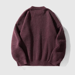 Heavy Weight Texture Knit Pullover