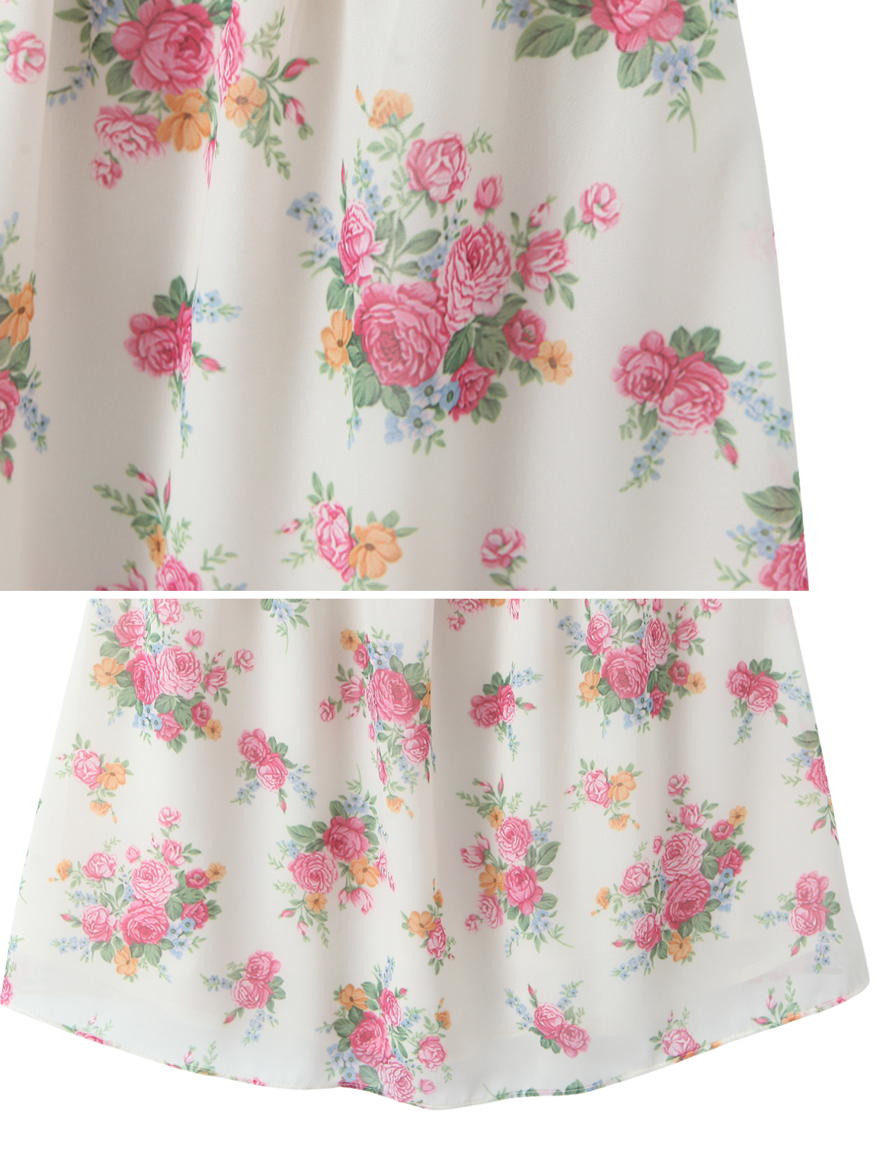 Penina Backless Floral Mini Dress