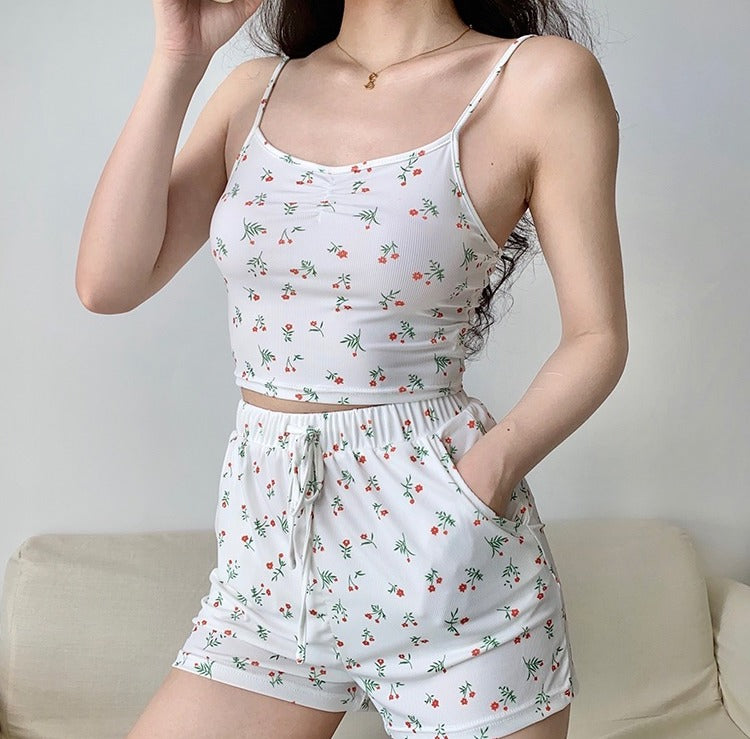 Sweet Floral Lounge Set ~ HANDMADE