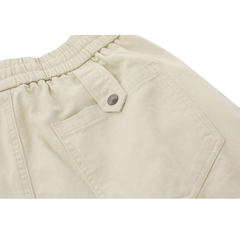 Pleated Multi Pocket Patch Cargo Pants