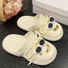 Cute Sunglasses Garden Clog