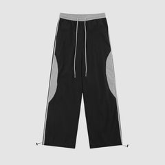 Contrast Casual Sport Pants