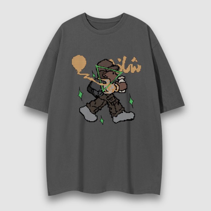 Balloon Boy Pixel Print Tee