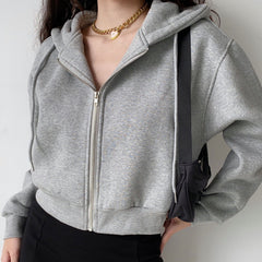 All Casual Zip Up Hoodie