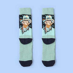 Van Gogh's Self Portrait Sock Vol.1