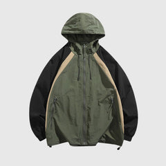 Waterproof Color Block  Jacket