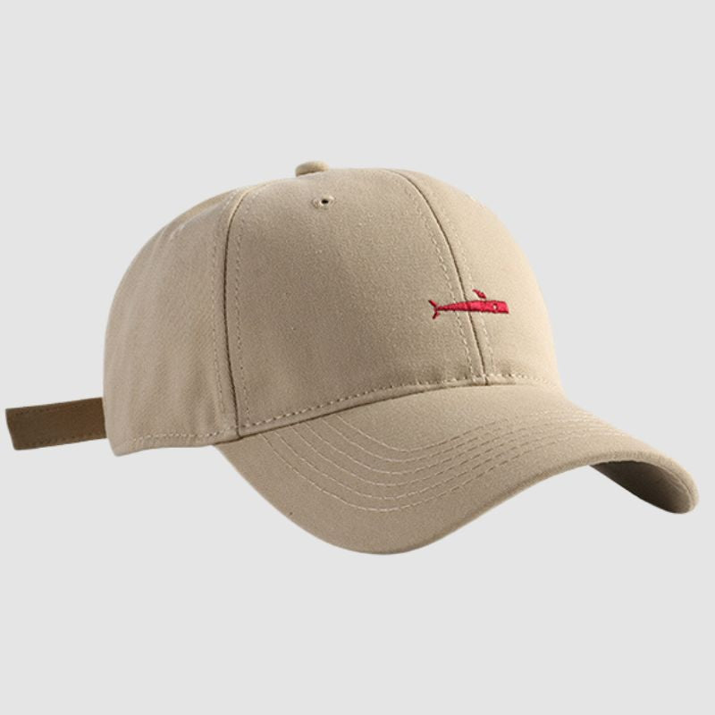 Solid Whale Baseball Cap