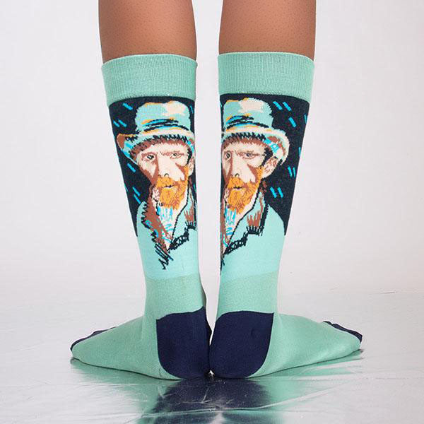 Van Gogh's Self Portrait Sock Vol.1